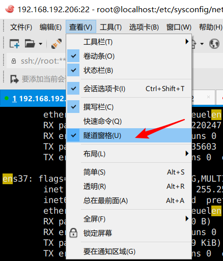 显示隧道窗格.png